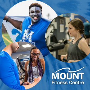 three pictures of people in a fitness centre and cheering on a sport team