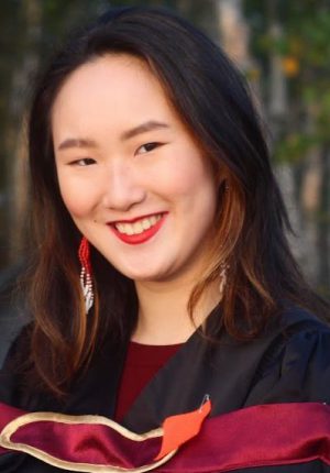 Helen Yao, the 2022 recipient of the William Blackburn and Dr. Ramona Lumpkin Scholarship Award