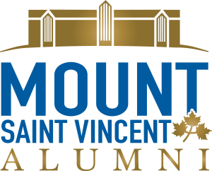 This is the Mount Saint Vincent University Alumni logo