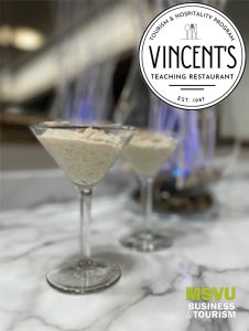 Vincents restaurant winter dishes: Rice Pudding