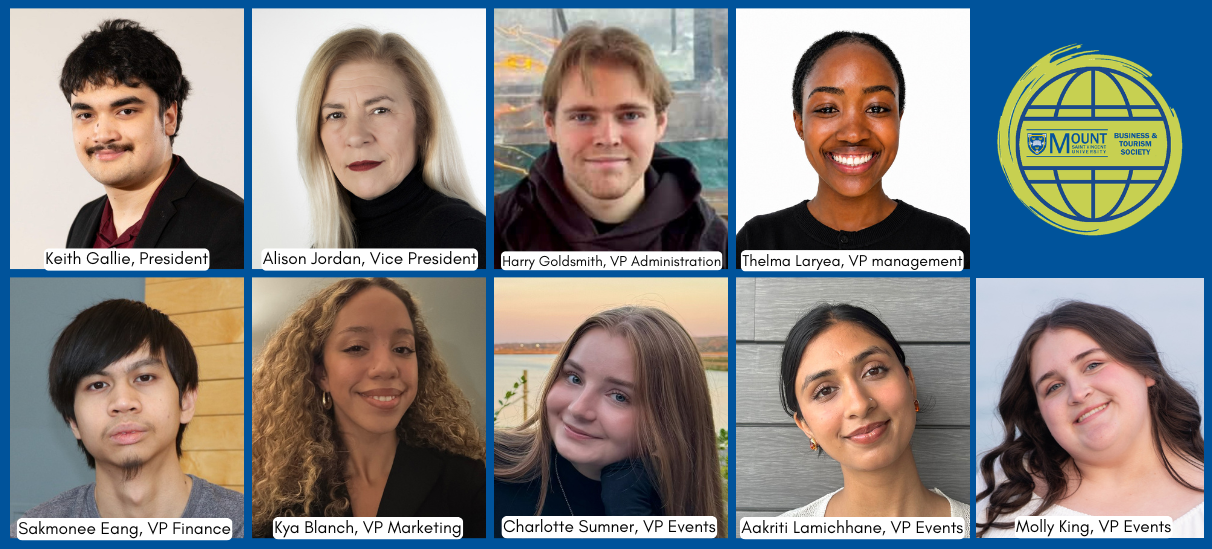 Headshots of all business and tourism society executives.