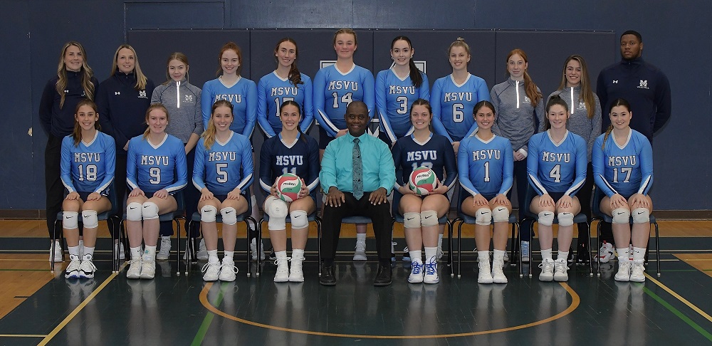 the Mystics Women's Volleyball Team