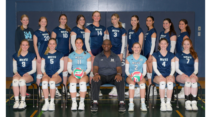 the Mystics Women's Volleyball Team