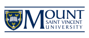 Alt= logo for Mount Saint Vincent University