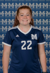 Mystics Women's Soccer player, Kate Burton