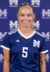 Mystics Women's Soccer Player, Kayley Clair