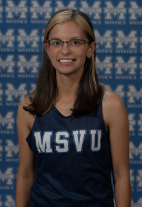 Portrait of Stephanie Fernandes in cross country uniform