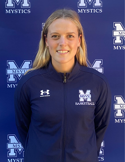 Maia Timmons, MSVU Women's Basketball Assistant Coach and CCAA Coaching Apprentice