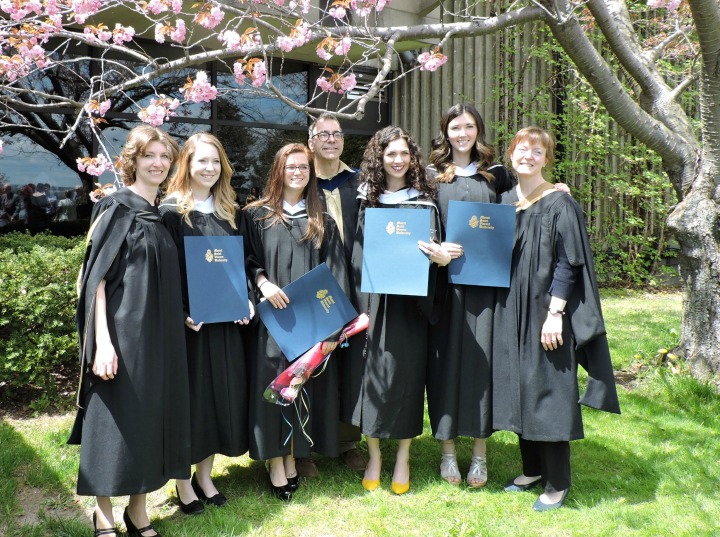 Modern Languages 2016 Convocation graduates