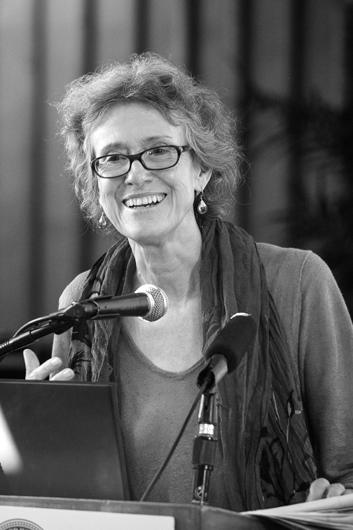 Arlie Hochschild cropped B&W