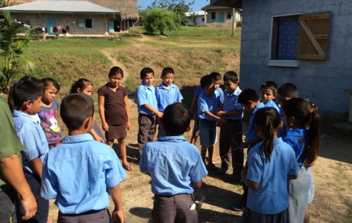 Children outdoors