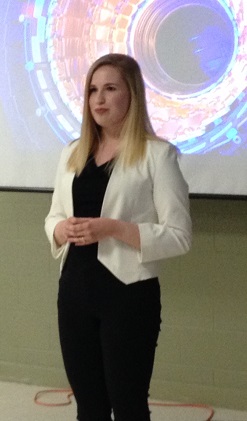 Dayna Bell -- 3MT winner