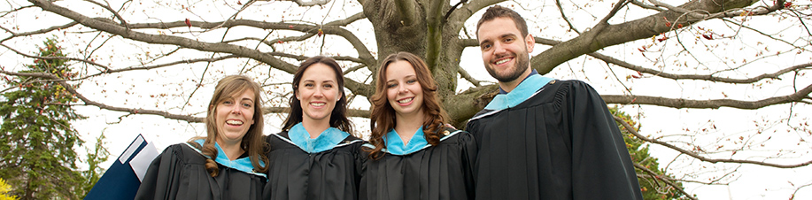 Students graduating the MSVU Bachelor of Education Program