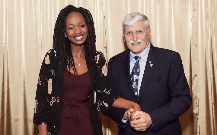 Fammy and General Dallaire