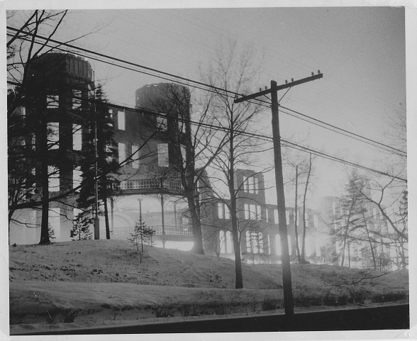 Fire at the Mount in 1951