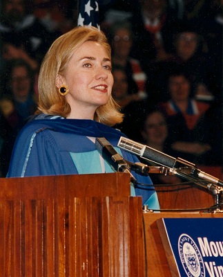 Hillary Clinton at MSVU-June 1995