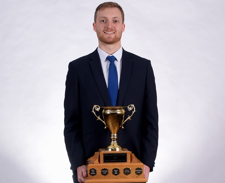 Liam Mitchell-Male Athlete of the Year, Mbball MVP, Raymond & Helen Plato Award