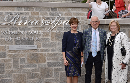 Riva Spatz Womens Wall of Honour unveiling-website