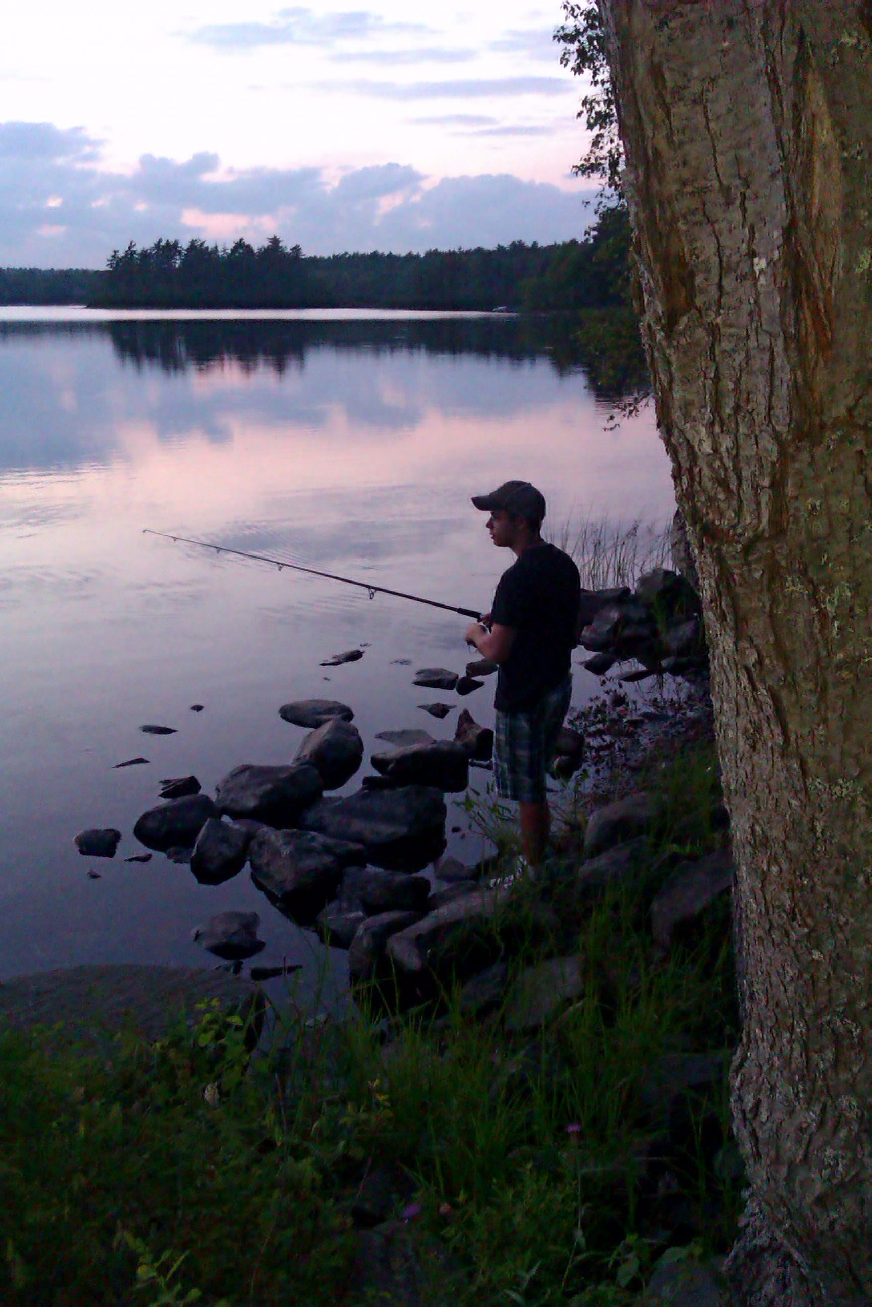 James Jabalee fishing