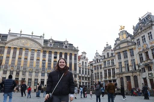 Steph in Brussels