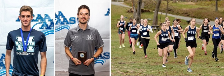 Xcountry running - collage