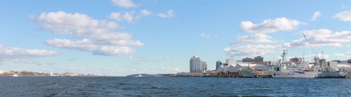Halifax harbour from the water