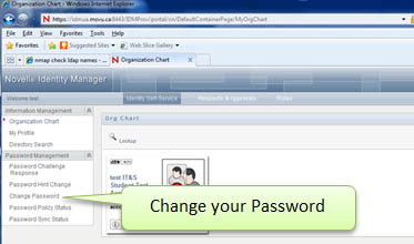 Change your password