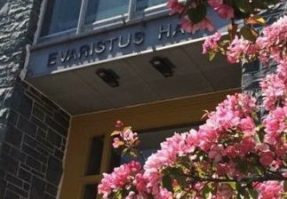 Evaristus Hall Entrance