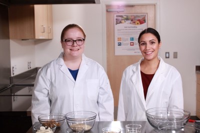 Two women in a kitchen