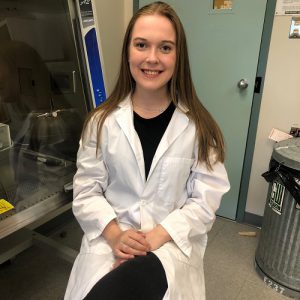Brooke Dauphinee - a student in the MSVU Biology program