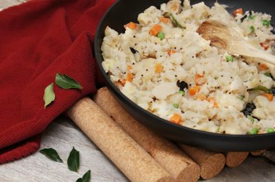 Image of Indian Semolina Breakfast (Veggie Upma) recipe