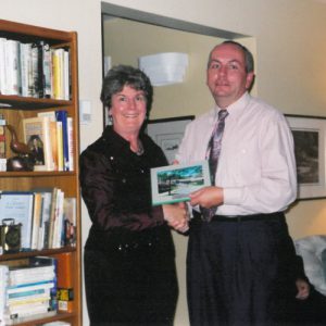 Rick Walden and Dr. Sheila Brown