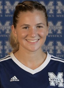 Annika Monroe of the MSVU Women's Soccer team