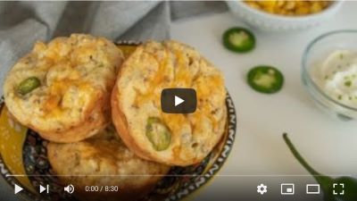 Mexican Breakfast Corn Muffin YouTube video still
