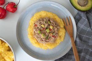 Bahamian Tuna and Grits thumbnail image