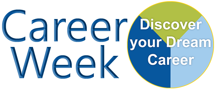 Career Week logo. This is a button that will take you to the webpage with more information. 