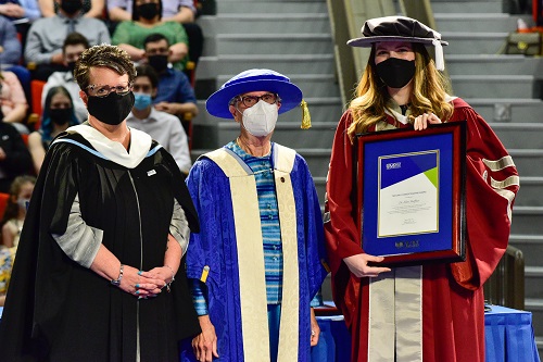 Dr. Ellen Shaffner, Recipient of The Alumni Early Career Teaching Award