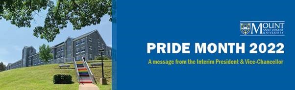 Pride Month 2022 - A message from the Interim President & Vice-Chancellor