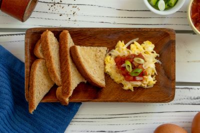 Scrambled Eggs with Salsa thumbnail image