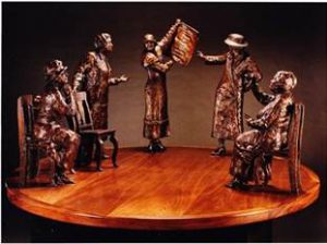 The Famous 5 Maquette - 5 minature statues