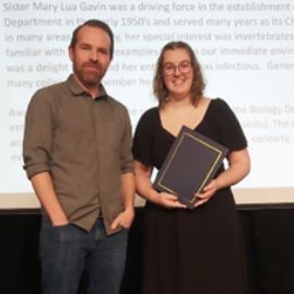 Brooklyn MacLellan, recipient of the Sister Lua Gavin Endowed Scholarship and the Sisters of Charity Award in Biology