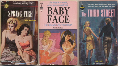 Lesbian Pulp Fiction Covers