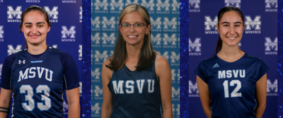 Left to right: Windsor Flash Trophy winners Nikki Arsenault, Stephanie Fernandes, Estel Iscan-Insense