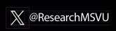 The X logo beside the Research Office's account: ResearchMSVU
